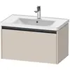 Image de Duravit Ketho.2 bâti-support de lavabo suspendu, 1 tiroir, 784x440x455mm, pour D-Neo 236780,236980,237080, K25083091910000