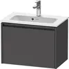 Image de Duravit Ketho.2 bâti-support pour lavabo suspendu, 610x440x390mm, pour ME by Starck 234263, 1 tiroir, K25055049490000
