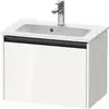 Image de Duravit Ketho.2 bâti-support pour lavabo suspendu, 610x440x390mm, pour ME by Starck 234263, 1 tiroir, K25055022220000