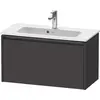 Image de Duravit Ketho.2 bâti-support pour lavabo suspendu, Compact, 810x440x390mm, pour ME by Starck 234263, 1 tiroir, K25056080800000