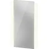 Image de Duravit Ketho.2 miroirs, champs de lumière LED latéraux, 400x700x33 mm, avec fonction de variation, avec interrupteur à capteur, K27070000000000