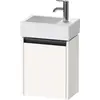 Image de Duravit Ketho.2 bâti-support de lavabo suspendu, 1 porte, charnière à gauche, 364x440x238mm, pour Vero Air 072438, K25071L84840000