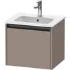 Image de Duravit Ketho.2 bâti-support de lavabo suspendu, 1 tiroir, 510x440x420mm, pour ME by Starck 233653, K25061043430000