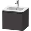 Image de Duravit Ketho.2 bâti-support de lavabo suspendu, 1 tiroir, 510x440x420mm, pour ME by Starck 233653, K25061080800000