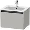 Image de Duravit Ketho.2 bâti-support de lavabo suspendu, 1 tiroir, 610x440x480mm, pour ME by Starck 233663, K25062007070000