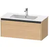 Image de Duravit Ketho.2 bâti-support de lavabo suspendu, 1 tiroir, 1010x440x480mm, pour ME by Starck 233610, K25064030300000