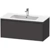 Image de Duravit Ketho.2 bâti-support de lavabo suspendu, 1 tiroir, 1010x440x480mm, pour ME by Starck 233610, K25064080800000