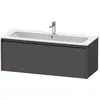 Image de Duravit Ketho.2 bâti-support de lavabo suspendu, 1 tiroir, 1210x440x480mm, pour ME by Starck 233612,236112, K25065049490000
