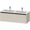 Image de Duravit Ketho.2 bâti-support de lavabo suspendu, 1 tiroir, 1280x440x480mm, pour ME by Starck 233613, K25066091910000