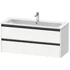 Image de Duravit Ketho.2 bâti-support pour lavabo suspendu, 2 tiroirs, 1210x550x480mm, pour ME by Starck 233612,236112, K25265018180000