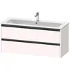 Image de Duravit Ketho.2 bâti-support pour lavabo suspendu, 2 tiroirs, 1210x550x480mm, pour ME by Starck 233612,236112, K25265084840000