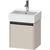 Image de Duravit Ketho.2 bâti-support de lavabo suspendu, 1 porte, charnière à gauche, 434x440x338mm, pour Vero Air 072445, K25070L91910000