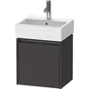 Image de Duravit Ketho.2 bâti-support de lavabo suspendu, 1 porte, charnière à gauche, 434x440x338mm, pour Vero Air 072445, K25070L80800000