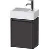 Image de Duravit Ketho.2 bâti-support de lavabo suspendu, 1 porte, charnière à gauche, 364x440x238mm, pour Vero Air 072438, K25071L80800000
