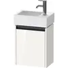 Image de Duravit Ketho.2 bâti-support de lavabo suspendu, 1 porte, charnière à droite, 364x440x238mm, pour Vero Air 072438, K25071R22220000