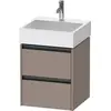 Image de Duravit Ketho.2 bâti-support de lavabo suspendu, 2 tiroirs, 484x549x460mm, pour Vero Air 235050, K25274043430000