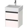 Image de Duravit Ketho.2 bâti-support de lavabo suspendu, 2 tiroirs, 484x549x460mm, pour Vero Air 235050, K25274084840000