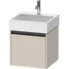 Image de Duravit Ketho.2 bâti-support de lavabo suspendu, 484x440x460mm, pour Vero Air 235050, 1 tiroir, K25074091910000