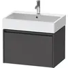 Image de Duravit Ketho.2 bâti-support de lavabo suspendu, 1 tiroir, 684x440x460mm, pour Vero Air 235070, K25076049490000