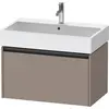 Image de Duravit Ketho.2 bâti-support de lavabo suspendu, 1 tiroir, 784x440x460mm, pour Vero Air 235080, K25077043430000