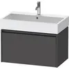 Image de Duravit Ketho.2 bâti-support de lavabo suspendu, 1 tiroir, 784x440x460mm, pour Vero Air 235080, K25077049490000