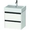 Image de Duravit Ketho.2 bâti-support de lavabo suspendu, 2 tiroirs, 584x440x460mm, pour Vero Air 235060, K25275018180000