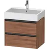 Image de Duravit Ketho.2 bâti-support de lavabo suspendu, 2 tiroirs, 684x440x460mm, pour Vero Air 235070, K25276079790000