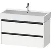 Image de Duravit Ketho.2 bâti-support de lavabo suspendu, 2 tiroirs, 984x440x460mm, pour Vero Air 235010, K25278018180000