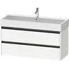Image de Duravit Ketho.2 bâti-support de lavabo suspendu, 2 tiroirs, 1184x440x460mm, pour Vero Air 235012, K25279018180000