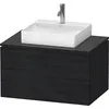 Image de Duravit L-cube Meuble Sous-lavabo En Console Suspendu, Avec Plan