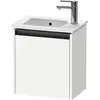 Image de Duravit Ketho.2 bâti-support pour lavabo suspendu, 1 porte, charnière à gauche, 410x440x292mm, K25060L18180000