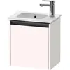 Image de Duravit Ketho.2 bâti-support pour lavabo suspendu, 1 porte, charnière à gauche, 410x440x292mm, K25060L84840000