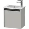 Image de Duravit Ketho.2 bâti-support pour lavabo suspendu, 1 porte, charnière à droite, 410x440x292mm, pour ME by Starck 072343, K25060R07070000