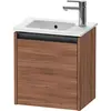 Image de Duravit Ketho.2 bâti-support pour lavabo suspendu, 1 porte, charnière à droite, 410x440x292mm, pour ME by Starck 072343, K25060R79790000