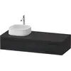 Image de Duravit Zencha Meuble sous-lavabo sur console, 1300x550mm, 1 tiroir, 1 découpe à gauche, ZE4812L16800000