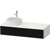 Image de Duravit Zencha Meuble sous-lavabo sur console, 1300x550mm, 1 tiroir, 1 découpe à gauche, ZE4812L63840000
