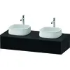 Image de Duravit Zencha Meuble sous-lavabo sur console, 1300x550mm,1 tiroir, 2 découpes, ZE4813B63800000