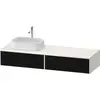 Image de Duravit Zencha Meuble sous-lavabo avec console, 1600x550mm, 2 tiroirs, 1 découpe à gauche, ZE4814, ZE4814L63840000