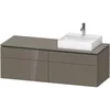Image de Duravit Lc4870r89890000 Console Wtu Blanche L-cube 550x1400x482 Mm