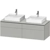 Image de Duravit Lc4872b07070000 Console-wtu Murale L-cube 550x1400x4