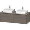 Image de Duravit Lc4872b90900000 Console Wtu Wh L-cube 550x1400x482mm
