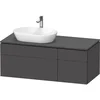 Image de Duravit Lc4876049490000 Console Wtu Murale L-cube 550x1200x4