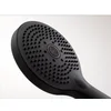 Image de Duravit Universal douchette, pomme de douche avec 3 types de jets (Rain, Pulse, Mono), Tête de douche ronde (Ø 120 mm), noir mat
