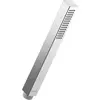 Image de Duravit Universal pommeau de douche carré avec jet Rain, facile à nettoyer, chromé