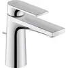 Image de Duravit Tulum Mitigeur monocommandé pour lavabo S FreshStart, saillie 110mm, avec tirette garniture d'écoulement, TU1011001010