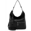 Image de Tamaris Sac d'épaule bourse TAS Nele Beutel 32802 noirL= 37 cm H= 37 cm W= 14 cm