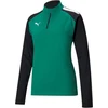 Image de teamLIGA 1/4 Zip Top , Taille:M, Couleur:Pepper Green-Puma Black