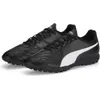 Image de Puma King Hero 21 TT Astro Turf chaussures de football noir cuir 40