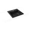 Image de Kaldewei 908206013667 Lavabo Encastré Cono Mod.3075, 500 X 500