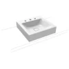 Image de Kaldewei 908406013676 Lavabo À Poser Cono Mod.3077, 500